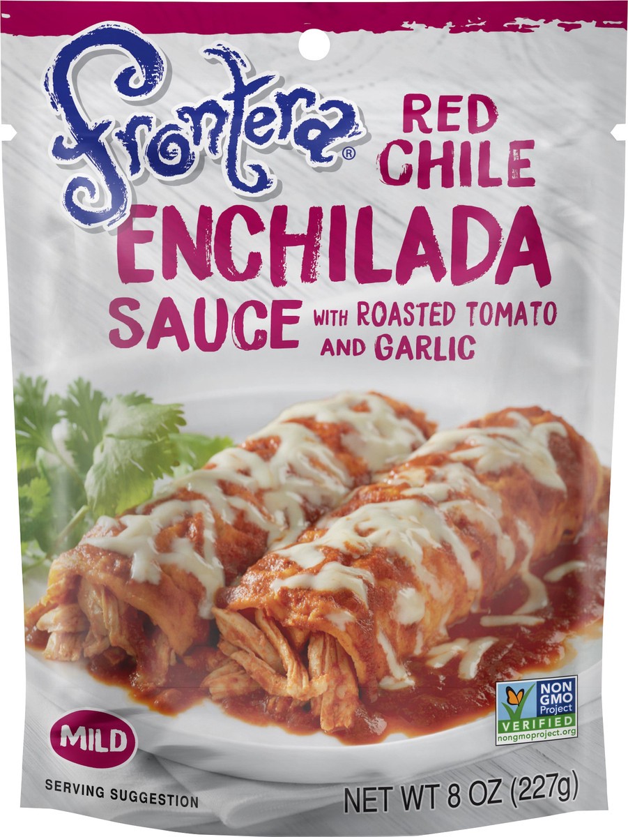 slide 3 of 3, Frontera Mild Red Chile Enchilada Sauce 8 oz, 8 oz