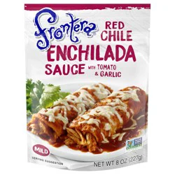 Frontera Red Chile Mild Enchilada Sauce with Roasted Tomato and Garlic, 8 oz.