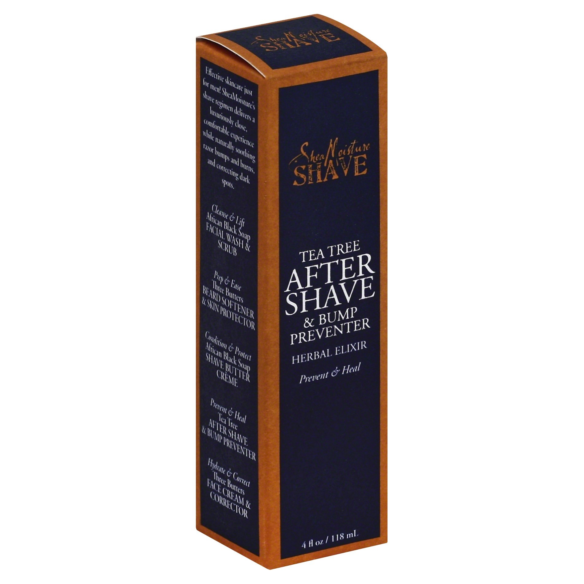 slide 1 of 1, SheaMoisture Shave Tea Tree After Shave & Bump Preventer, 4 oz