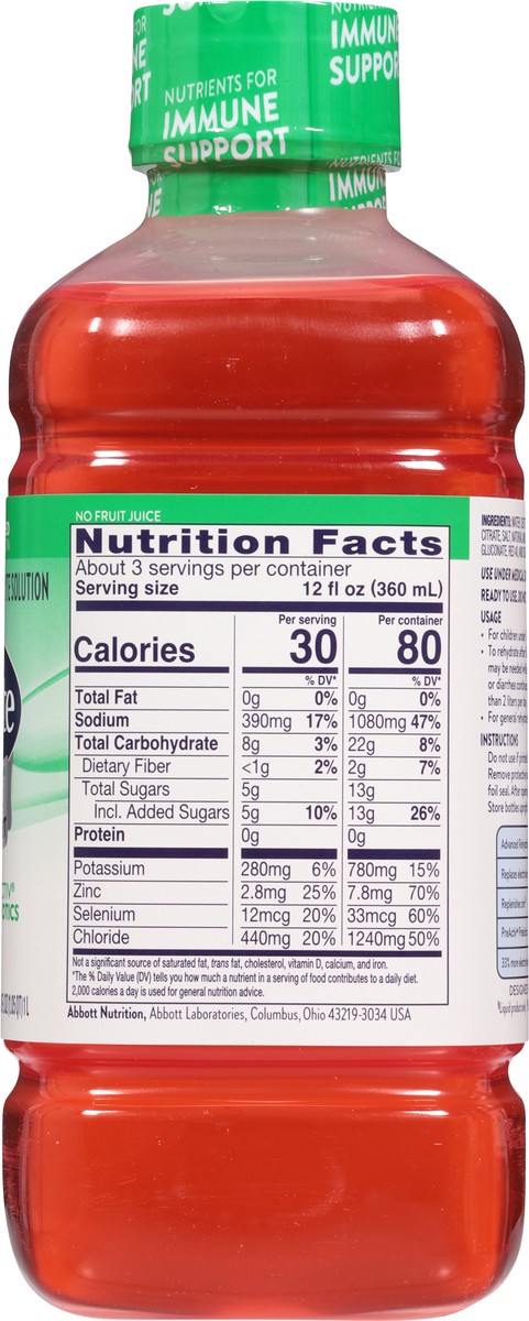 slide 10 of 14, Pedialyte Cherry Punch Electrolyte Solution 33.8 fl oz, 33.80 fl oz