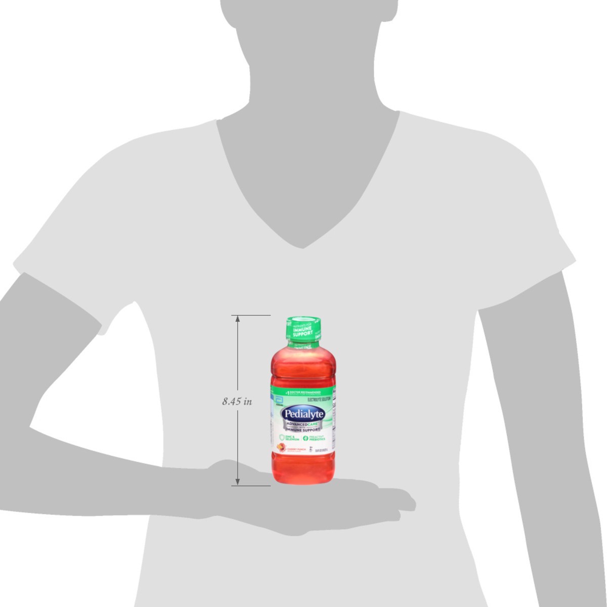 slide 2 of 14, Pedialyte Cherry Punch Electrolyte Solution 33.8 fl oz, 33.80 fl oz