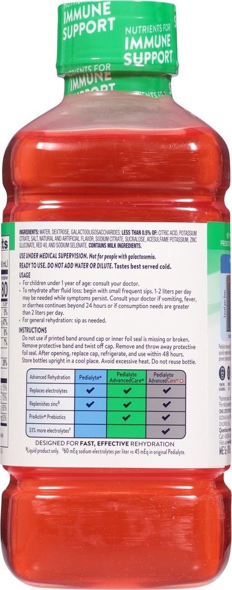 slide 7 of 14, Pedialyte Cherry Punch Electrolyte Solution 33.8 fl oz, 33.80 fl oz