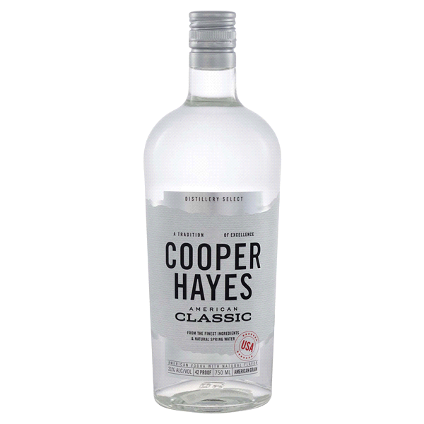 slide 1 of 1, Cooper Hayes Vodka, 750 ml