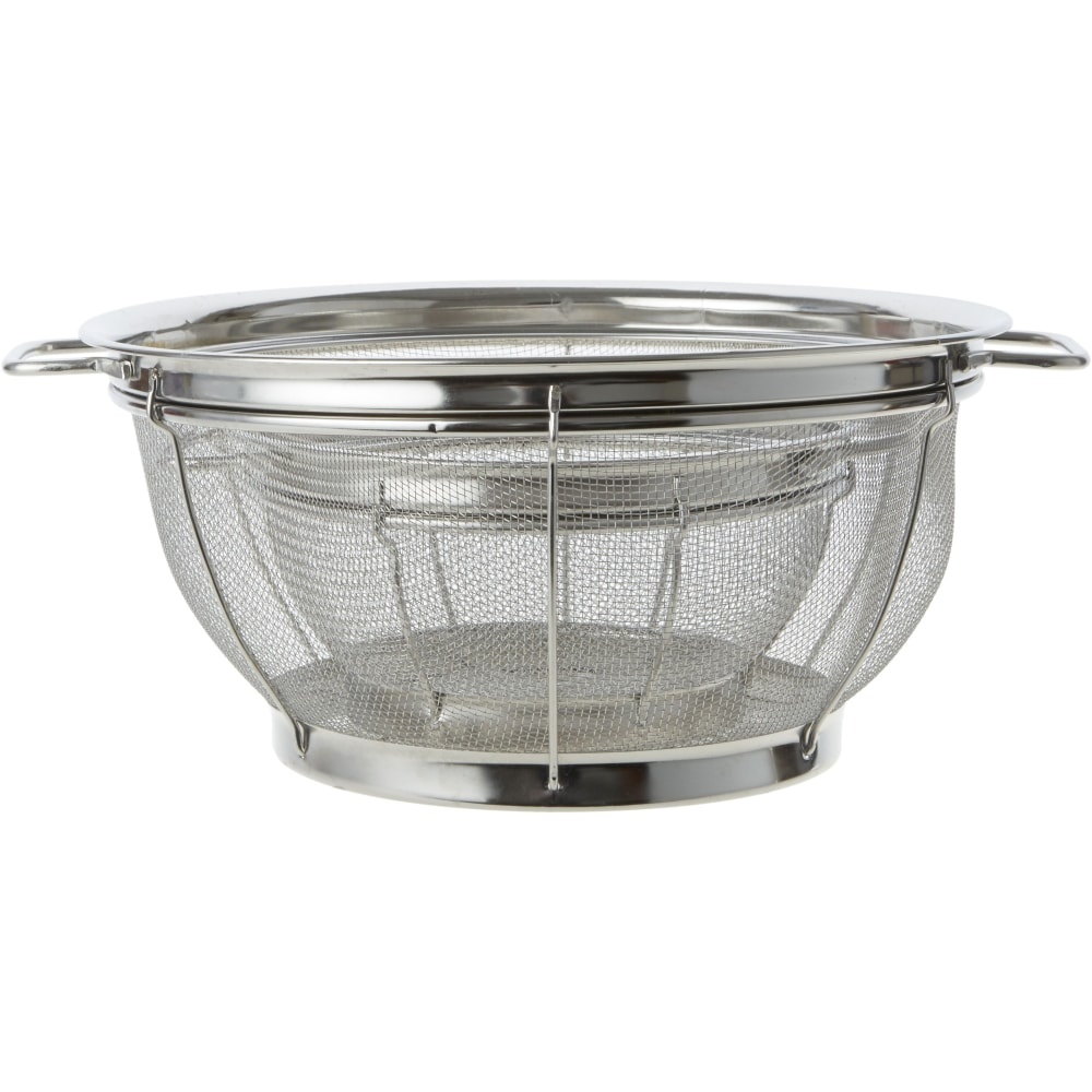 slide 1 of 1, Everyday Living Mesh Colander Set, 2 ct