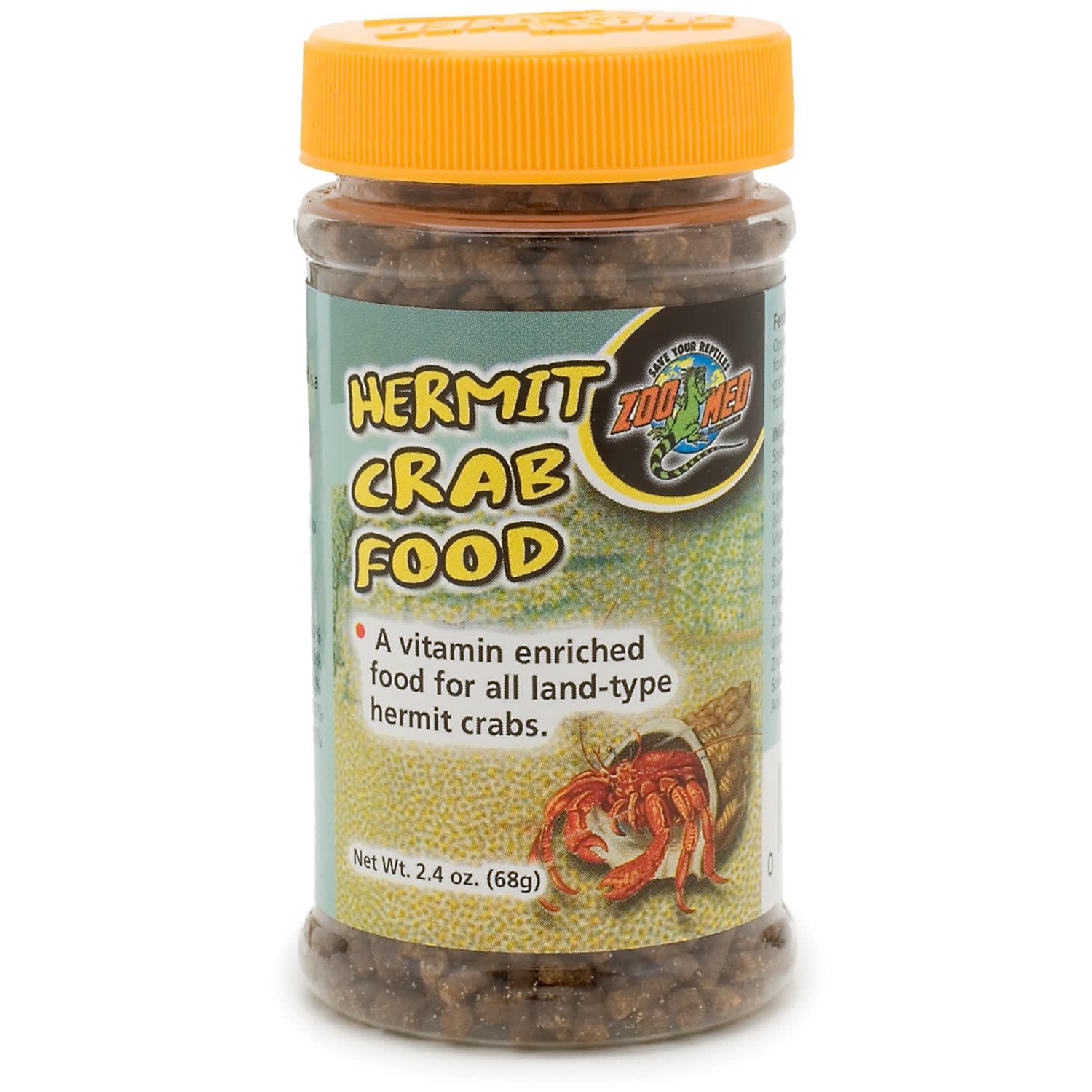 slide 1 of 1, Zoo Med Hermit Crab Food, 2.4 oz