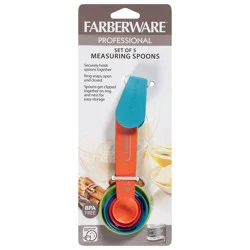 Farberware Professional Set of 5 Measuring Spoons, 1 pc
