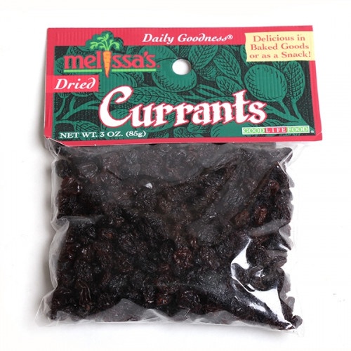 slide 1 of 1, Melissa's Currants, Dried, 3 oz