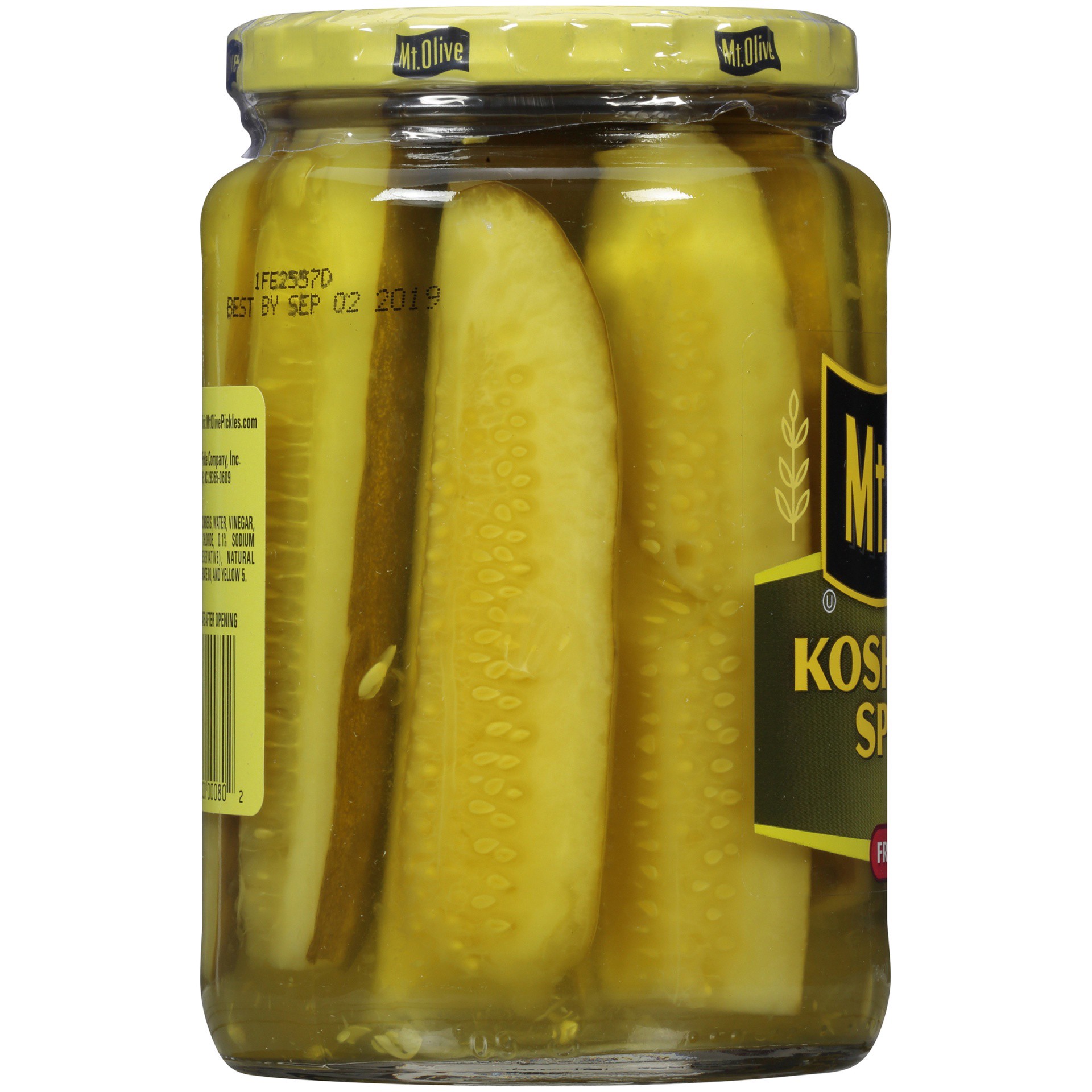 slide 4 of 6, Mt. Olive Kosher Dill Pickle Spears - 24 fl oz jar, 24 oz