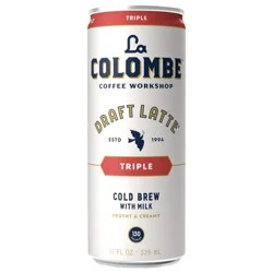 La Colombe Coffee Roasters La Colombe Coffee, Triple Draft Latte, 11 fl oz Cans
