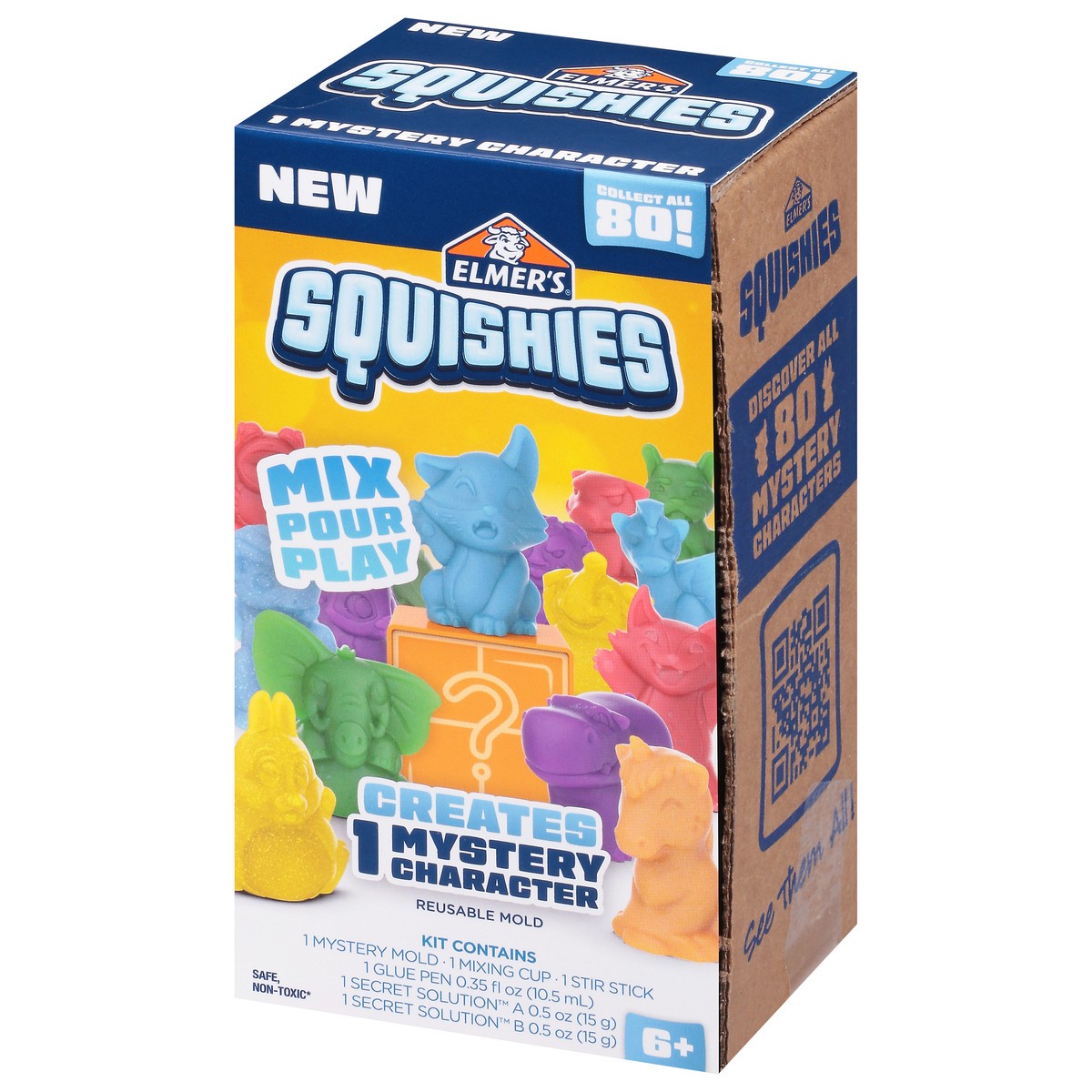 slide 6 of 9, Elmer's 6+ Craft Kit Squishies 1 ea, 1 ct