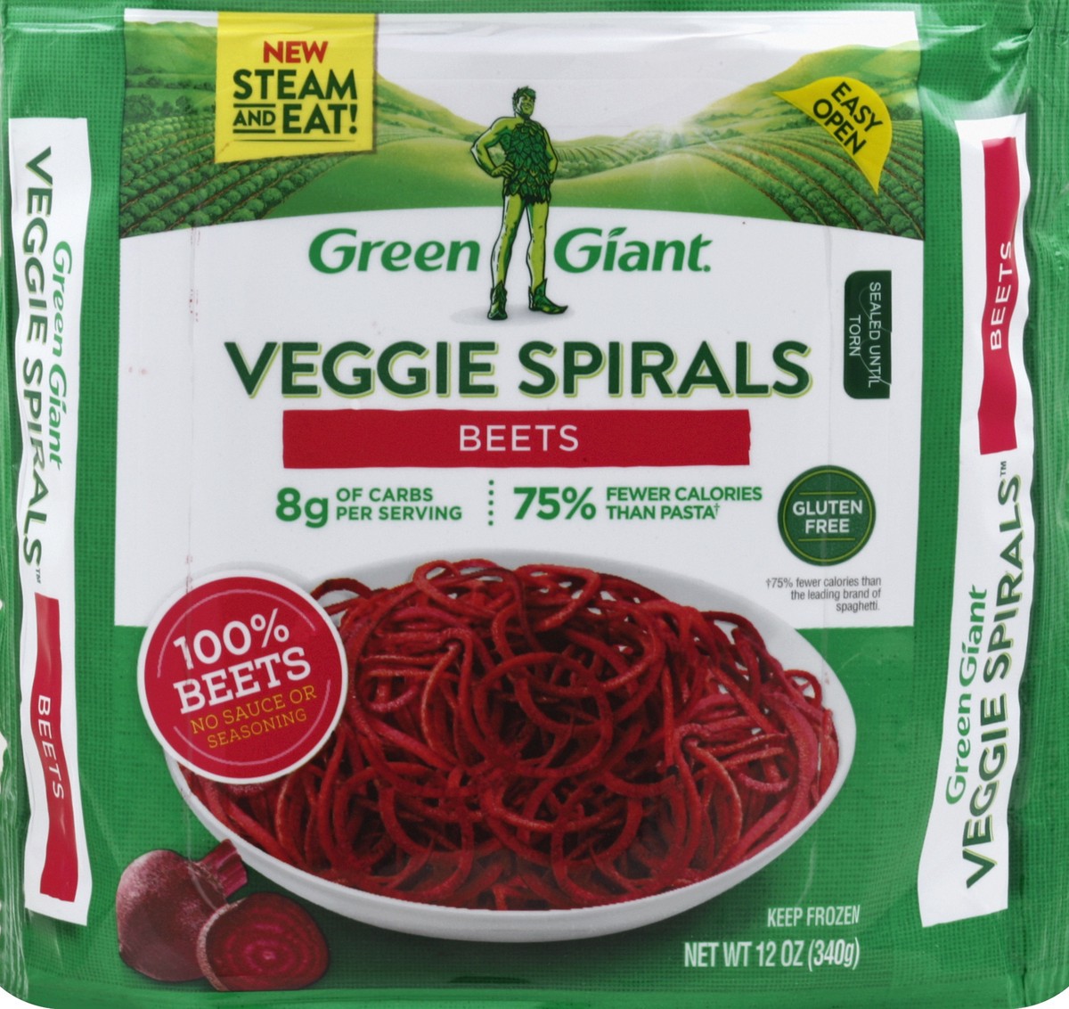 slide 2 of 5, Green Giant Beet Spirals, 12 oz