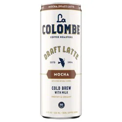 La Colombe Coffee, Mocha Draft Latte, 11 fl oz Cans