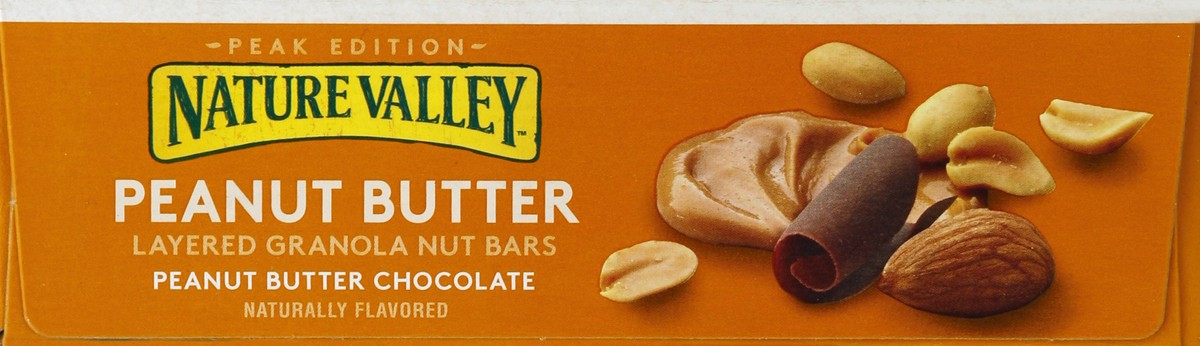 slide 6 of 6, Nature Valley Peanut Butter Chocolate Layered Granola Nut Bars, 6.9 oz