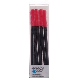 slide 1 of 1, Beauty 360 Disposable Mascara Wands, 8 ct