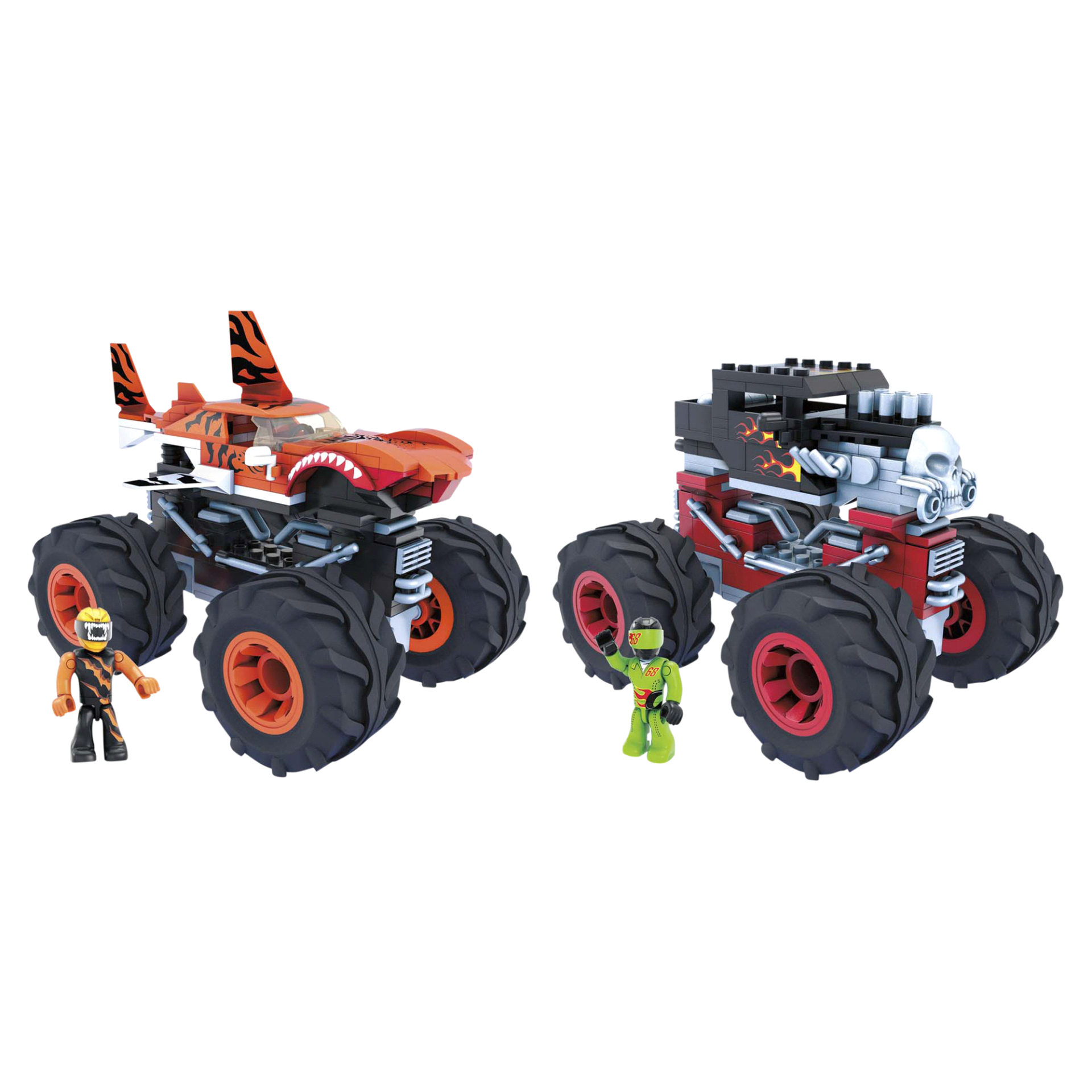 MEGA Construx Building Sets, Hot Wheels Bone Shaker Monster Truck - Kids