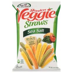 Sensible Portions Garden Veggie Straws Sea Salt Vegetable & Potato Snack 5 oz. Bag