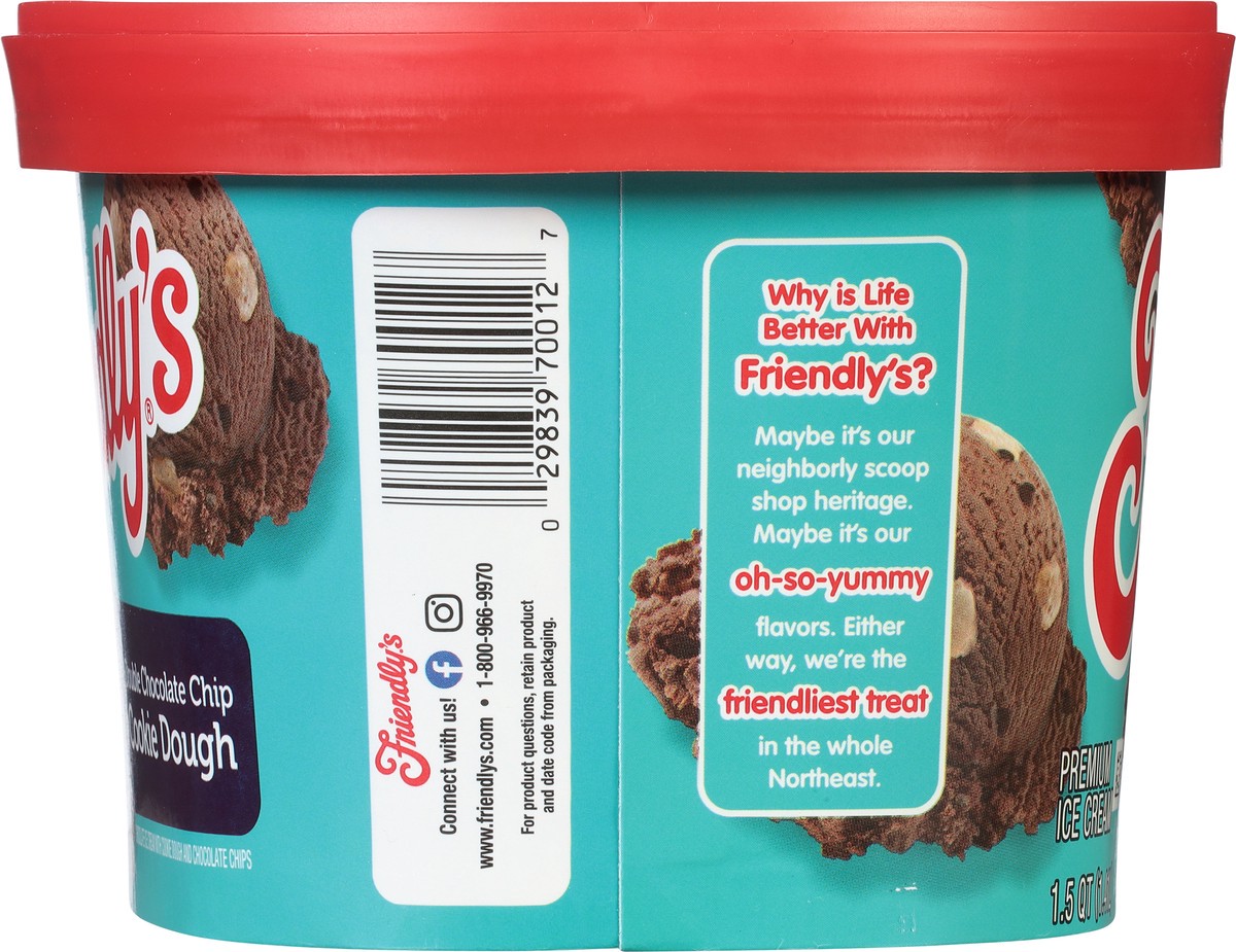 slide 7 of 9, Friendly's Double Chocolate Chip Cookie Dough Ice Cream, 48 fl oz