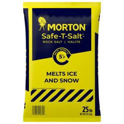 Morton Halite Rock Salt Ice Melt