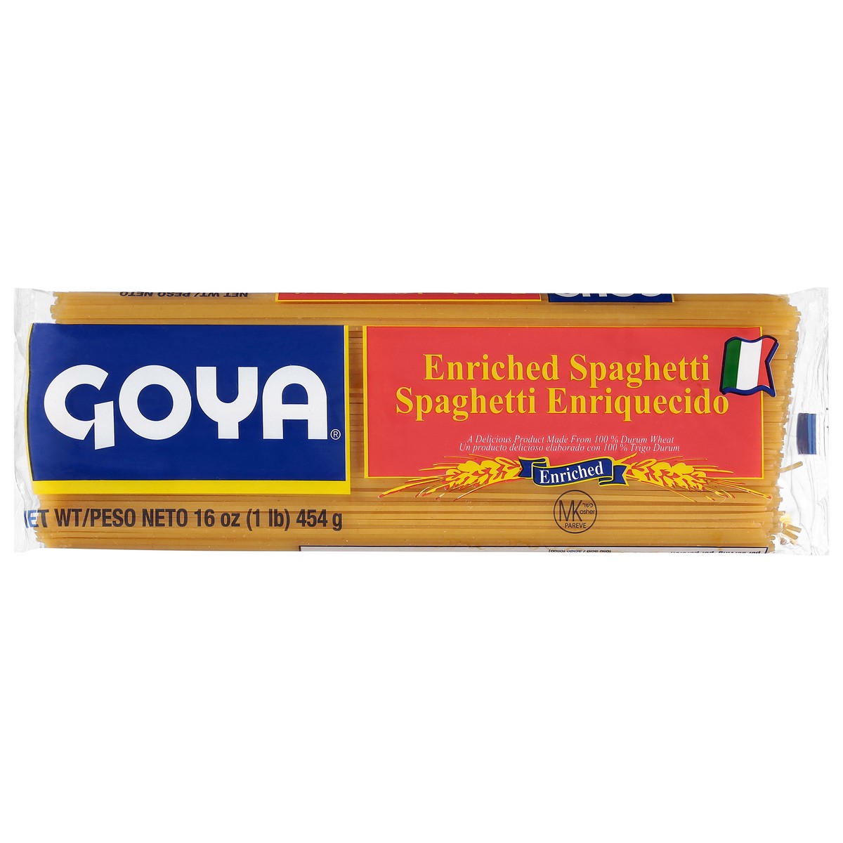 slide 1 of 13, Goya Pasta Enriched Spaghetti, 16 oz