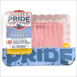 Nature's Pride 85/15 Grnd Trky 1Lb