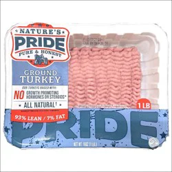 Nature's Pride 93/07 Grnd Turkey 1Lb