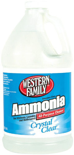 slide 1 of 1, Western Family Clear Ammonia, 64 oz