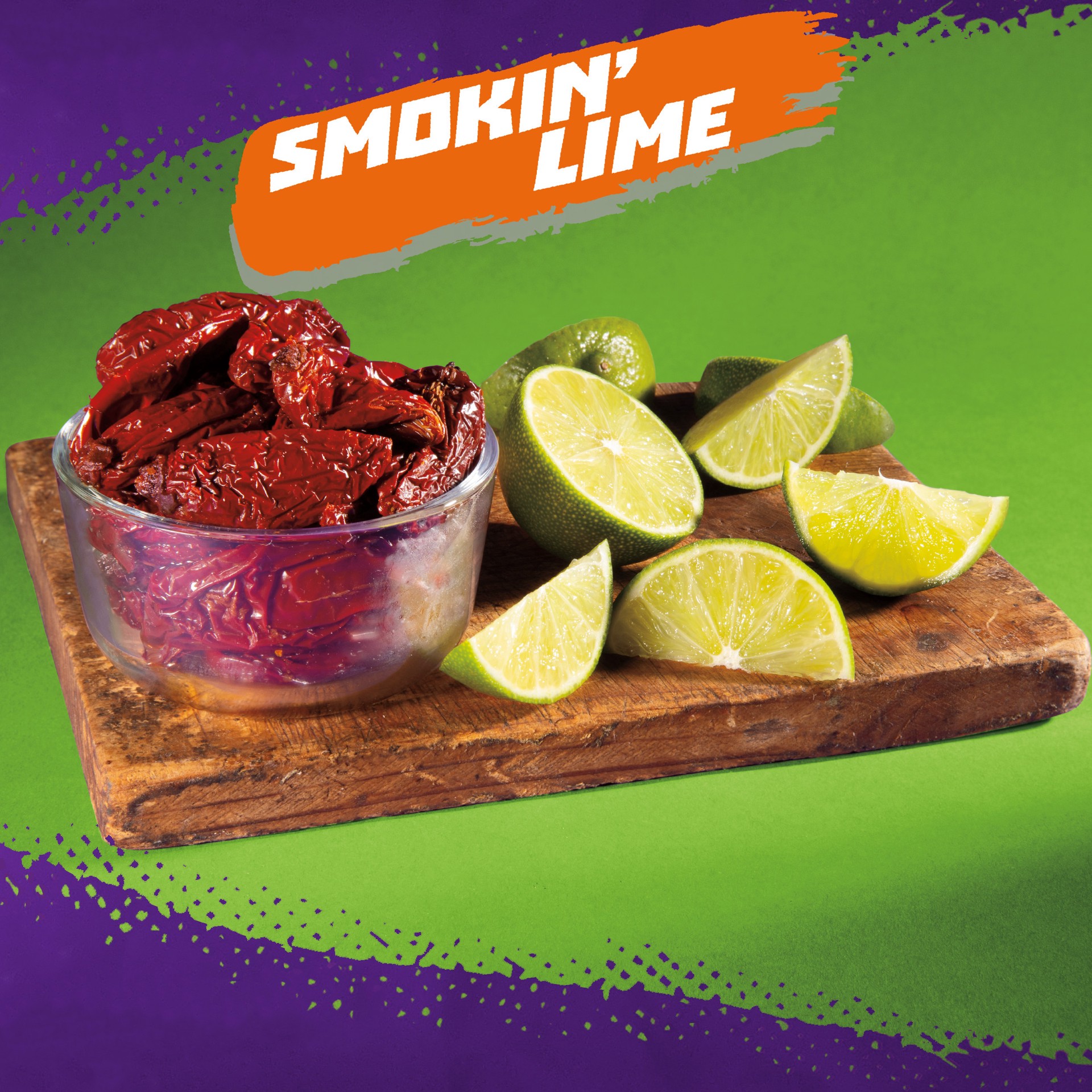 slide 6 of 7, Takis Smokin' Lime Hot Nuts 3.2 oz Snack Size Pouch, Lime & Chipotle Flavored Spicy Double-Crunch Peanuts, 3.2 oz