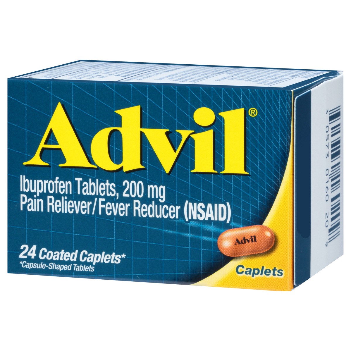 slide 7 of 9, Advil Caplets, 24 ct