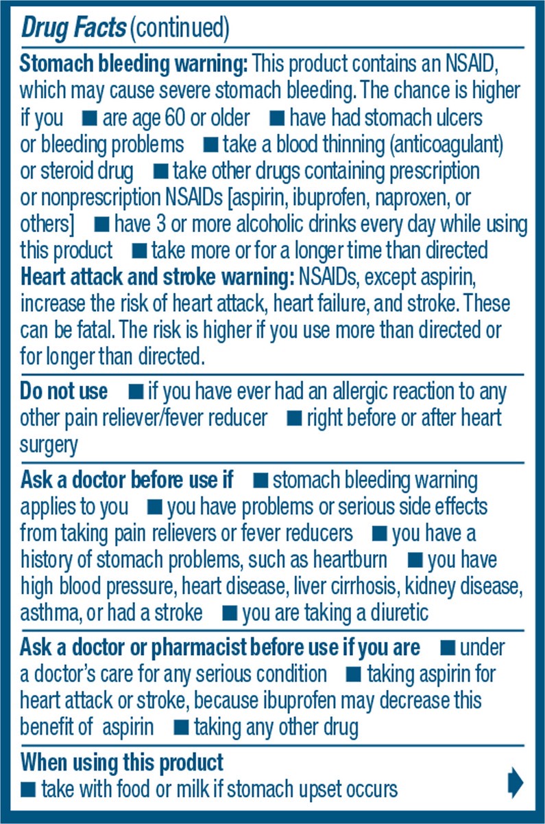 slide 4 of 9, Advil Caplets, 24 ct