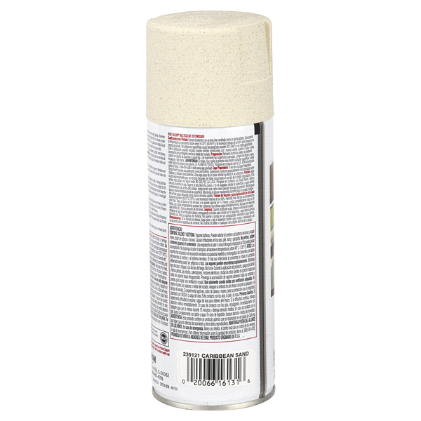 slide 3 of 9, Rust-Oleum Stops Rust Protective Multi-Color Textured Spray Paint - 239121, Caribbean Sand, 12 oz