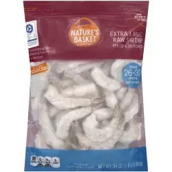 Nature's Basket Extra Large Peeled & Deveined Raw Shrimp