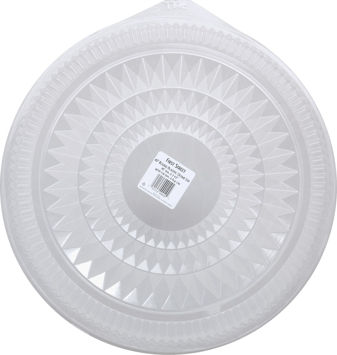 slide 4 of 6, First Street 16 In Dome Lid, 1 ct