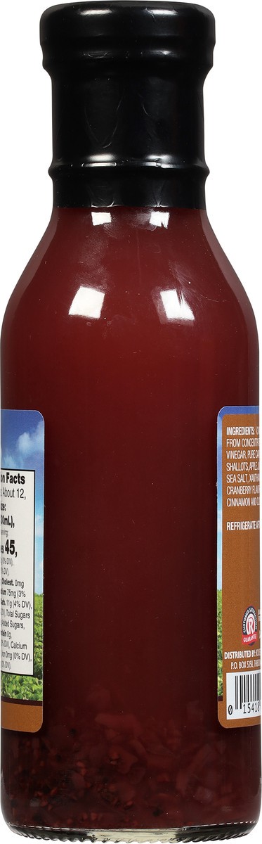 slide 4 of 12, Rouses Markets Cranberry Apple Cider Vinaigrette Dressing 12.0 fl oz, 12 oz
