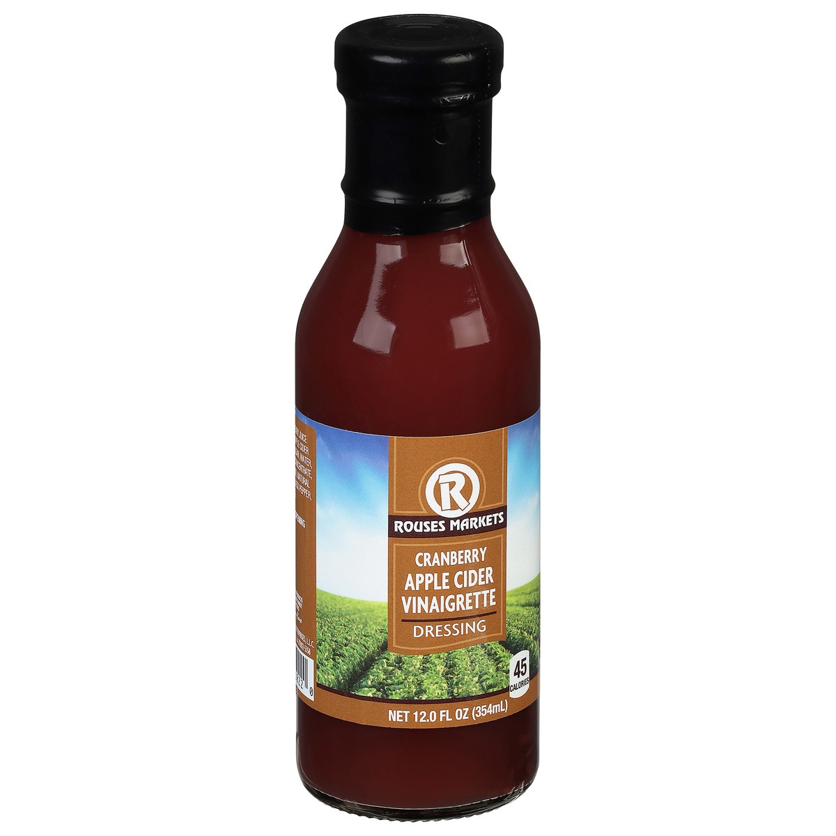 slide 5 of 12, Rouses Markets Cranberry Apple Cider Vinaigrette Dressing 12.0 fl oz, 12 oz