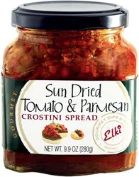 Elki Sun Dried Tomato & Parmesan Crostini Spread