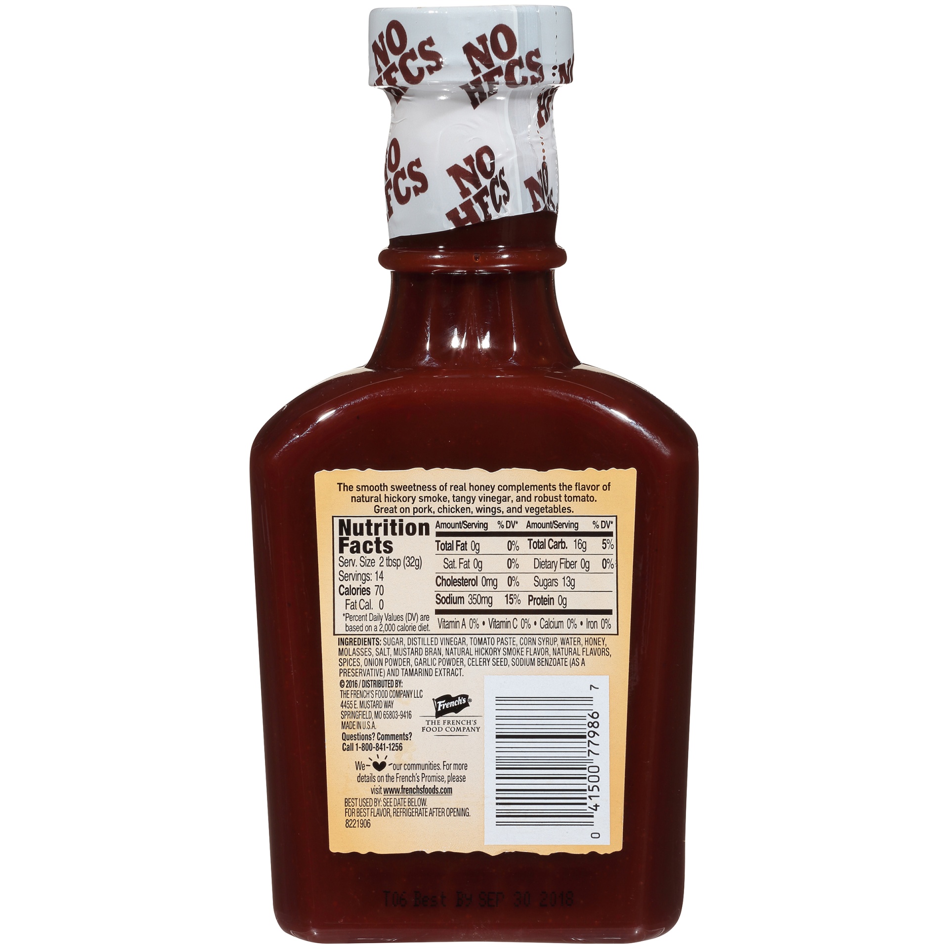 Cattlemen's Mississippi Honey BBQ Sauce 18 oz | Shipt