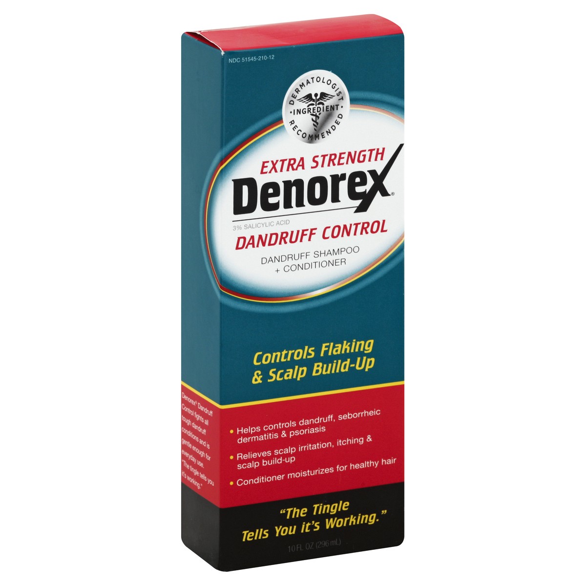 slide 4 of 5, Denorex Dandruff Shampoo + Conditioner 10 oz, 10 oz