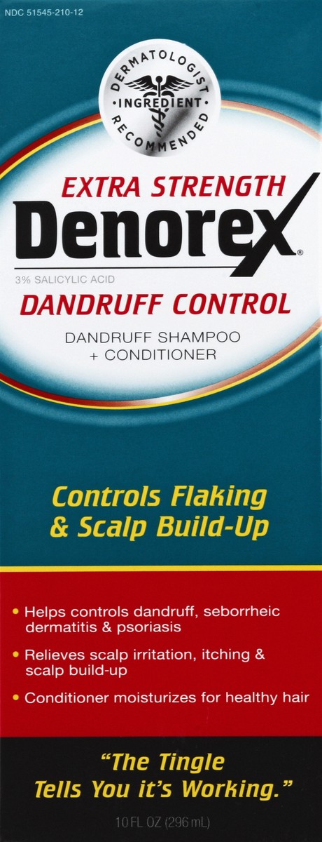 slide 1 of 5, Denorex Dandruff Shampoo + Conditioner 10 oz, 10 oz