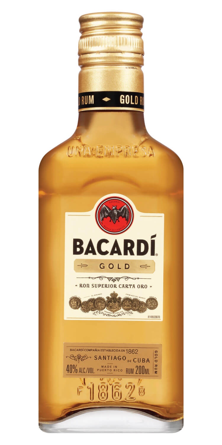 slide 1 of 1, Bacardi Gold, 200 ml