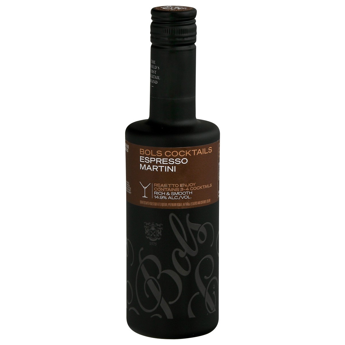 slide 5 of 12, Bols Espresso Martini Cocktails 375 ml, 375 ml