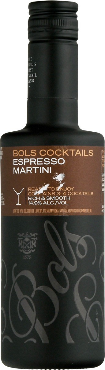slide 6 of 12, Bols Espresso Martini Cocktails 375 ml, 375 ml