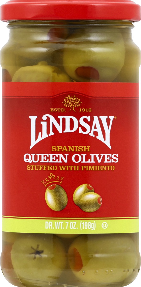 slide 5 of 7, Lindsay Pimiento Queen Olives 7 oz, 