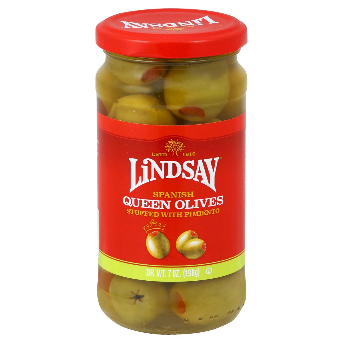 slide 7 of 7, Lindsay Pimiento Queen Olives 7 oz, 