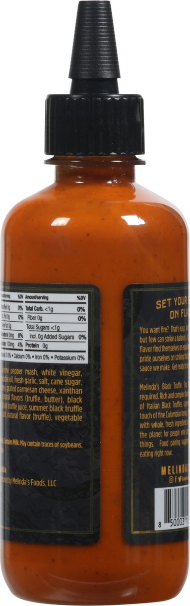 slide 6 of 9, Melinda's Black Truffle Hot Sauce - 12oz, 12 oz