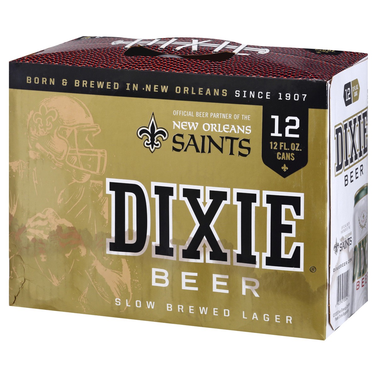 slide 6 of 11, Dixie Slow Brewed Lager Beer, 12 ct; 12 oz