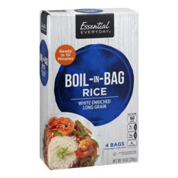 Essential Everyday Boil In Bag White Rice