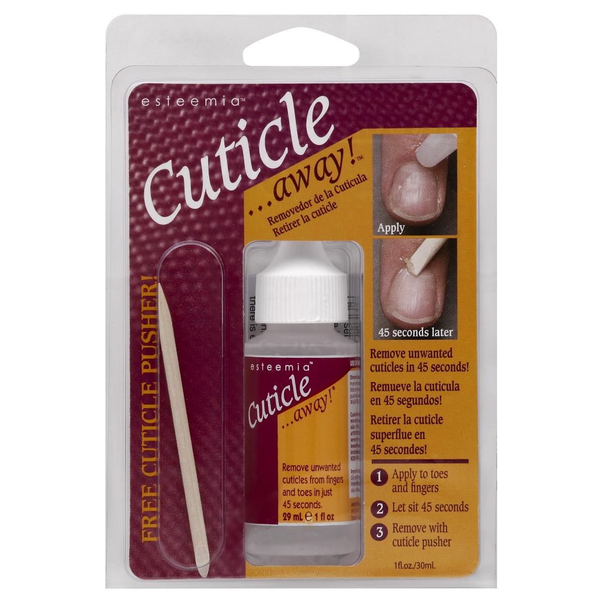 slide 4 of 4, Cuticle Away Cuticle Remover 1 oz, 1 oz