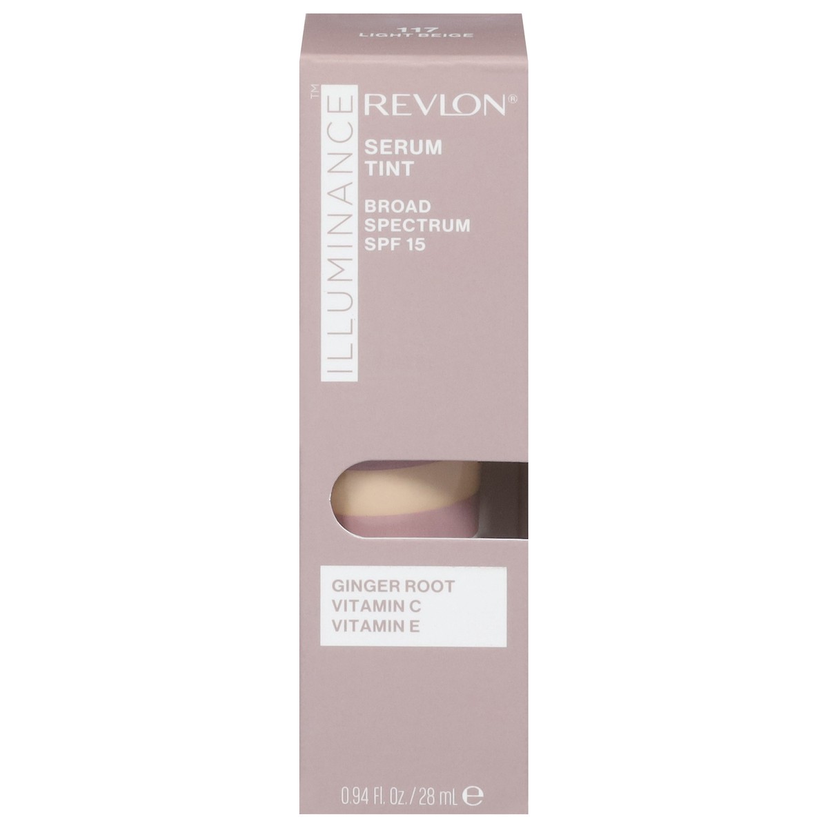 slide 5 of 13, Revlon Illuminance Broad Spectrum SPF 15 Light Beige 117 Serum Tint 0.94 fl oz, 0.94 fl oz