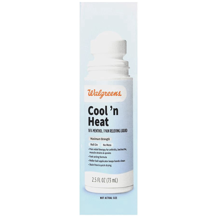 slide 4 of 5, Walgreens Cool N Heat Maximum Strength Roll On, 2.5 oz