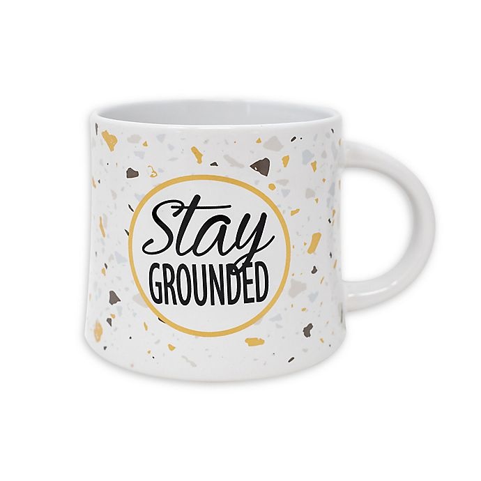 slide 1 of 1, Boston Warehouse Trading Co. Stay Grounded'' Mug'', 1 ct